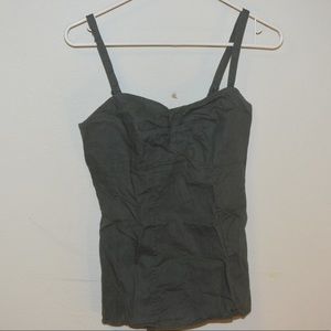 Patagonia Fitted Zip-Up Tank Top